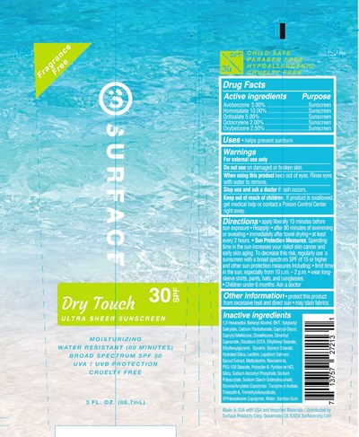 Surface Sun Dry Touch SPF 30 Lotion 88.7ml.jpg Surface Sun Dry Touch SPF 30 - Surface Sun Dry Touch SPF 30 Lotion 88.7ml